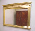 old gilded overmantle mirror